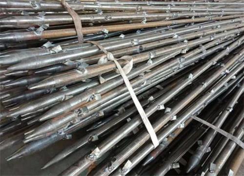 松柏镇管棚钢花管加工